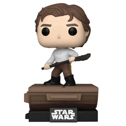 Figura POP Deluxe Star Wars Jabba Skiff Han Solo Exclusive ref0318 - Imagen 2