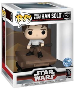 Figura POP Deluxe Star Wars Jabba Skiff Han Solo Exclusive ref0318
