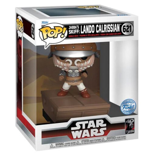 Figura POP Deluxe Star Wars Jabba Skiff Lando Calrissian Exclusive Ref 0333