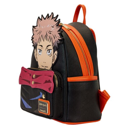 Mochila Yuji Itadori Jujutsu Kaisen Loungefly 26cm Ref0125 - Imagen 2