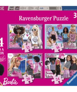 Puzzle Barbie 12-16-20-24pzs Edad: +3 años. Ref 0567
