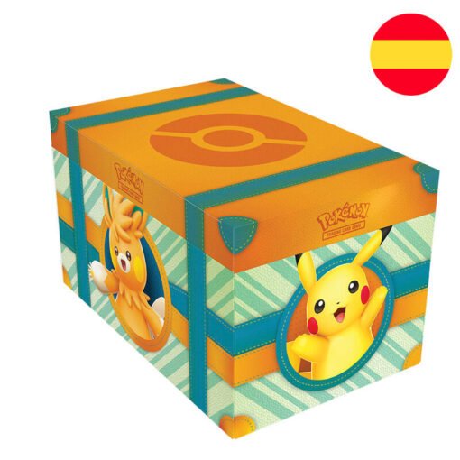 Cofre del tesoro juego cartas coleccionables Pokemon español ref0480 - Imagen 2