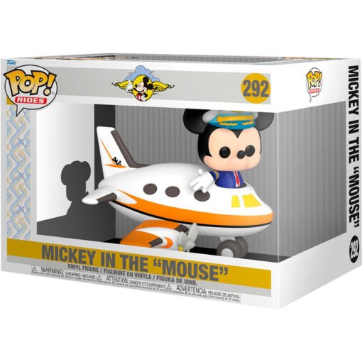 Figura POP Rider Disney Mickey with Plane REF0382