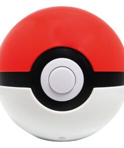 Altavoz Pokeball Pokemon Altavoz inalámbrico, con Bluetooth, puerto USB y entrada de micro SD. Incluye batería de litio recargable, cable para cargar y cable de audio ref0526