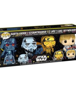 Blister 4 figuras POP Star Wars Exclusive ref0296