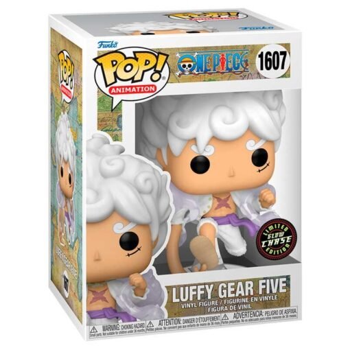 Figura POP One Piece Luffy Gear Five Chase Figura vinilo Funko POP de 9cm en caja regalo. Ref0193