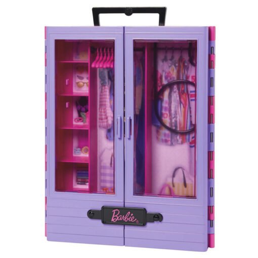 Muñeca Fashionista + Armario Portatil Barbie Ref 0565 - Imagen 4