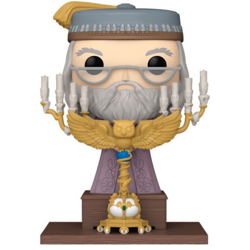 Figura POP Deluxe Harry Potter y el Prisionero de Azkaban - Dumbledore with Podium ref0235