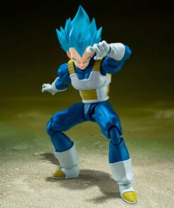 Figura S.H. Figuarts Super Saiyan God Super Saiyan Vegeta Unwavering Saiyan Pride Dragon Ball Super 14cm Ref 0019