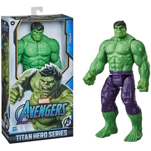 Figura Titan Hero Hulk Marvel 30cm Tamaño: 30cm. Edad: +4 años. Ref0102