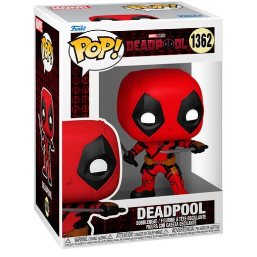 Figura POP Marvel Deadpool - Deadpool Figura vinilo Funko POP de 9cm en caja regalo. Ref0197 - Imagen 3