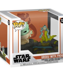 Figura POP Deluxe Star Wars The Mandalorian Grogu with Frog Ref 0336