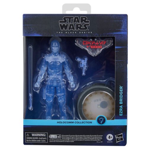 Figura Ezra Bridger Holocomm Collection Star Wars 15cm The Black Series. Tamaño: 15cm. Figura articulada. Contiene accesorios. ref0260