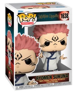 Figura POP Jujutsu Kaisen Ryomen Sukuna Figura vinilo Funko POP de 9cm en caja regalo. Ref0112