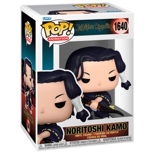 Figura POP Jujutsu Kaisen Noritoshi Kamo Figura vinilo Funko POP de 9cm en caja regalo. Ref0115