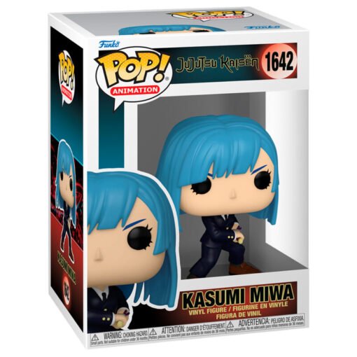Figura POP Jujutsu Kaisen Kasumi Miwa Figura vinilo Funko POP de 9cm en caja regalo. Ref0121