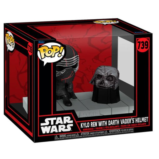 Figura POP Deluxe Star Wars Kylo Ren with Darth Vader Helmet ref0323