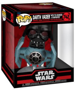 Figura POP Rides Deluxe Star Wars Darth Vader with Tie Advanced Starfighter ref0316