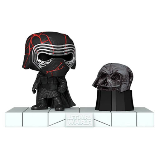 Figura POP Deluxe Star Wars Kylo Ren with Darth Vader Helmet ref0323 - Imagen 3