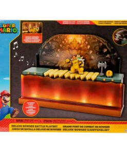 Playset Batalla contra Bowser Deluxe Super Mario Bros Tamaño figura: 6,25cm. ref0542