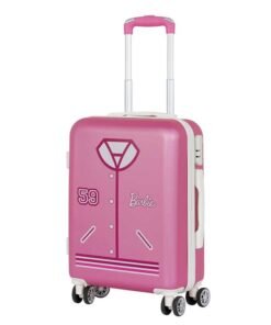 Maleta trolley ABS Varsity Barbie 4r 55cm Ref 0576