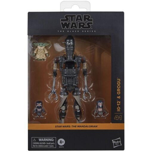 Set figuras IG-12 & Grogu The Mandalorian Star Wars 15cm REF0285