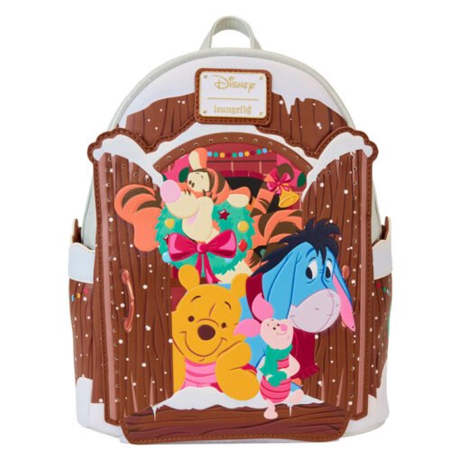 Mochila Holiday Friends Winnie the Pooh Disney Loungefly ref0446