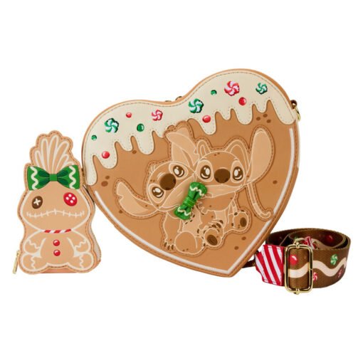 Bolso bandolera Gingerbread Stitch Disney Loungefly Ref0350