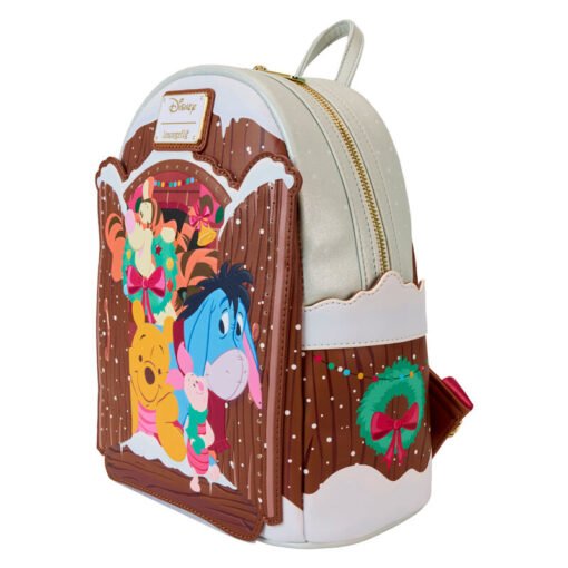Mochila Holiday Friends Winnie the Pooh Disney Loungefly ref0446 - Imagen 2