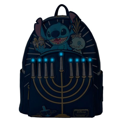 Mochila Menorah Stitch Disney Loungefly Ref 0451 - Imagen 3