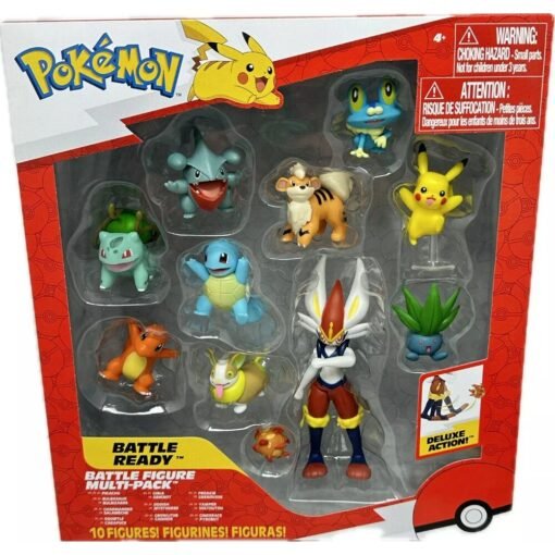 Blister 10 figuras Battle Ready Pokemon Tamaño: 5-11cm. ref0529