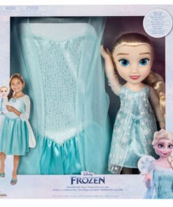 Muñeca Elsa + Disfraz Frozen 2 Disney 38cm Ref 0364