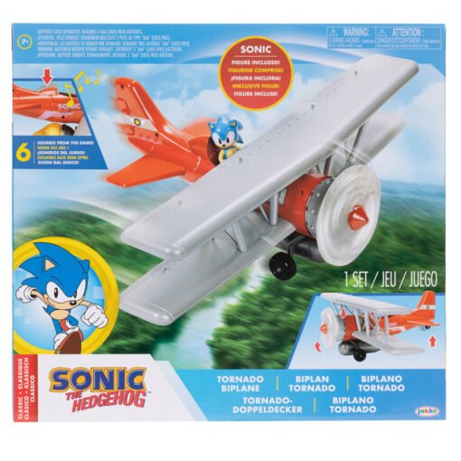 Tornado Biplane Sonic the Hedgehog Tamaño figura: 6cm. ref0468