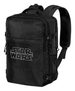 Mochila Logo Star Wars 49cm Tamaño: 49x35x20cm. ref0308