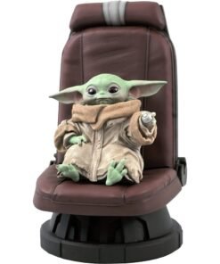 Estatua Yoda The Child in Chair The Mandalorian Star Wars 30cm Tamaño: 30cm. Premier Collection. Poliresina. Edición limitada a 3000 unidades numeradas manualmente. Incluye certificado de autenticidad. ref0326