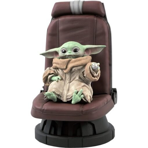 Estatua Yoda The Child in Chair The Mandalorian Star Wars 30cm Tamaño: 30cm. Premier Collection. Poliresina. Edición limitada a 3000 unidades numeradas manualmente. Incluye certificado de autenticidad. ref0326
