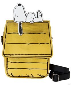 Bolso Snoopy Sleeping Doghouse 75th Anniversary Peanuts Snoopy Loungefly Ref 0454