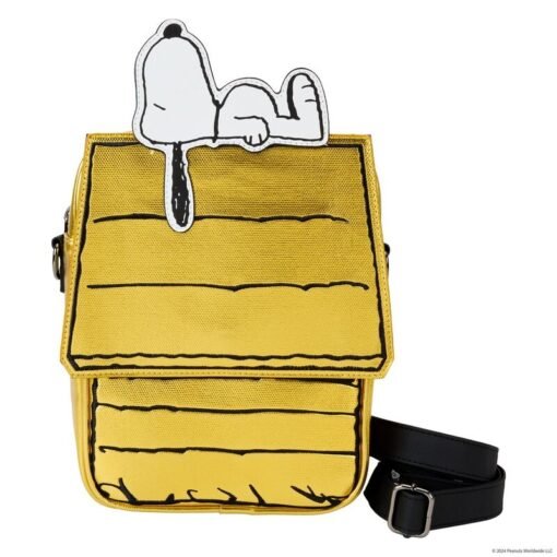 Bolso Snoopy Sleeping Doghouse 75th Anniversary Peanuts Snoopy Loungefly Ref 0454