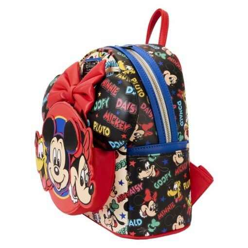 Mochila + diadema orejas Mickey and Friends Classic Disney Loungefly 26cm REF0377 - Imagen 2