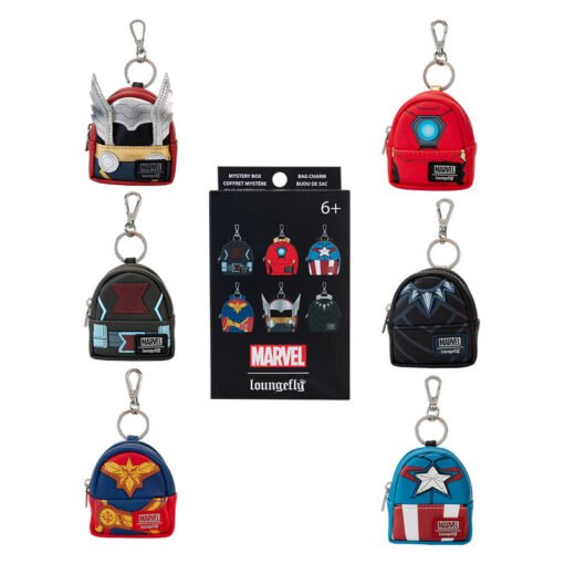 Llavero mini mochila Mystery Los Vengadores Avengers Loungefly surtido Ref0087