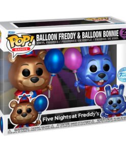 Blister 2 figuras POP Five Nights at Freddys Ballon Freddy & Balloon Bonnie Exclusive ref0561