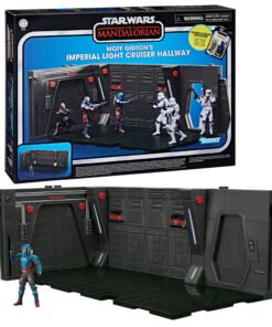 Playset Moff Gideons Imperial Light Cruiser Hallway + figura Mandalorian Privateer Star Wars 9,5cm ref0412     0412