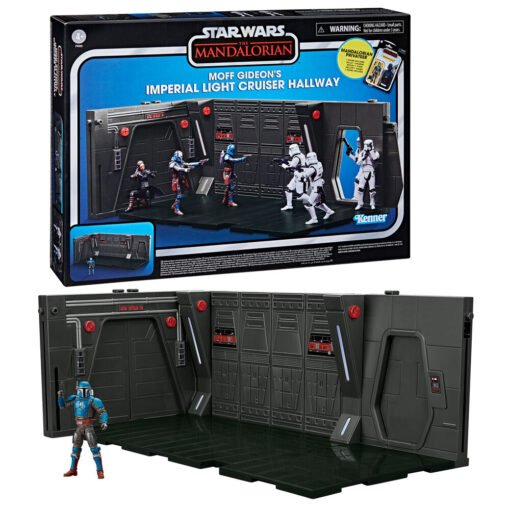 Playset Moff Gideons Imperial Light Cruiser Hallway + figura Mandalorian Privateer Star Wars 9,5cm ref0412     0412