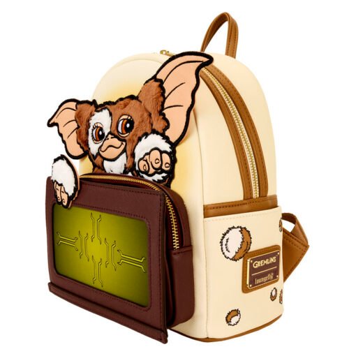 Mochila Gizmo 40th Anniversary Gremlins Loungefly 26cm REF0389 - Imagen 3