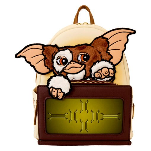 Mochila Gizmo 40th Anniversary Gremlins Loungefly 26cm REF0389