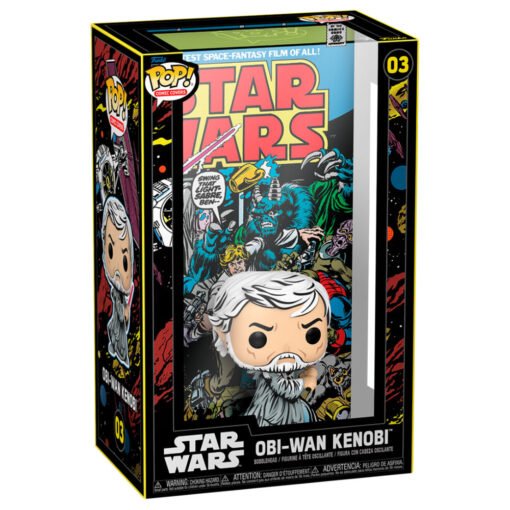 Figura POP Comic Cover Star Wars Obi-Wan Kenobi Tamaño: 17,7x27,3x8,3cm ref0261