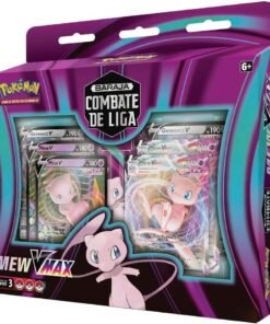 Blister Juego Cartas Coleccionables League Battle Mew VMax Pokemon español ref0481