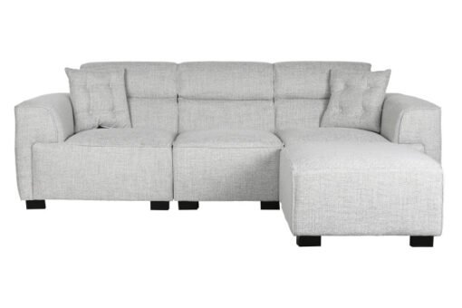SOFA POLIESTER 231X170X82 MODULAR GRIS MB-211722 Disponible ref13381 - Imagen 8