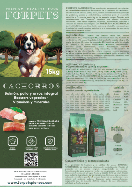 Cachorros premium 15 kilos  Ref 2028 - Imagen 3