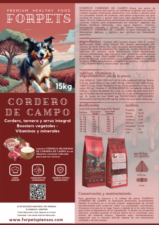 Cordero de campo 15 kilos Ref 2029 - Imagen 4